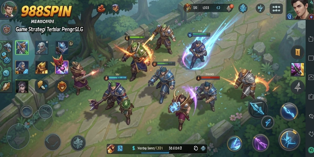 Tampilan gameplay strategis di 988SPIN yang menarik.