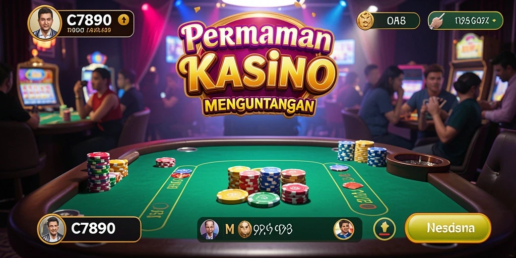 Tampilan visual menarik dari gameplay C7890 yang mendebarkan.