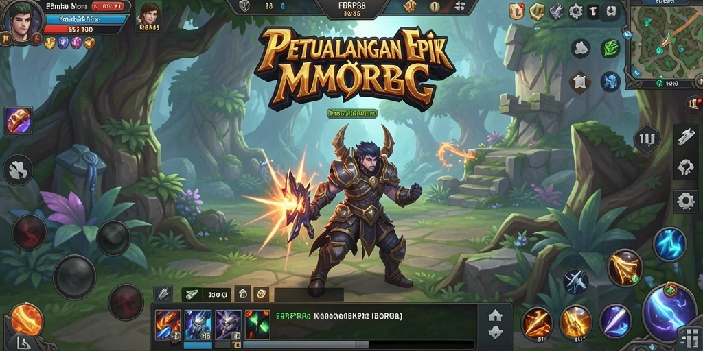 Screenshot gameplay FBRP88 menampilkan aksi seru dalam petualangan MMORPG.
