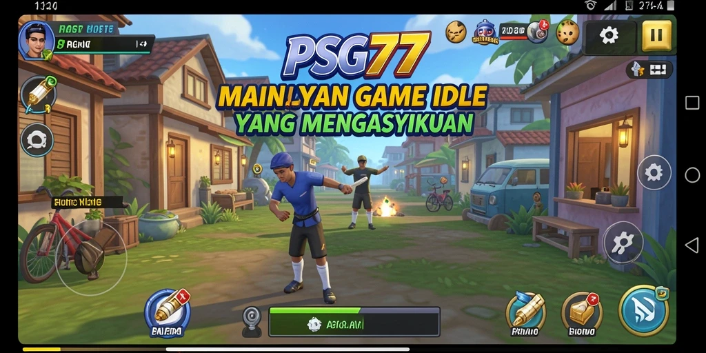 Tangkapan layar gameplay PSG77 yang menunjukkan kemajuan yang memuaskan.