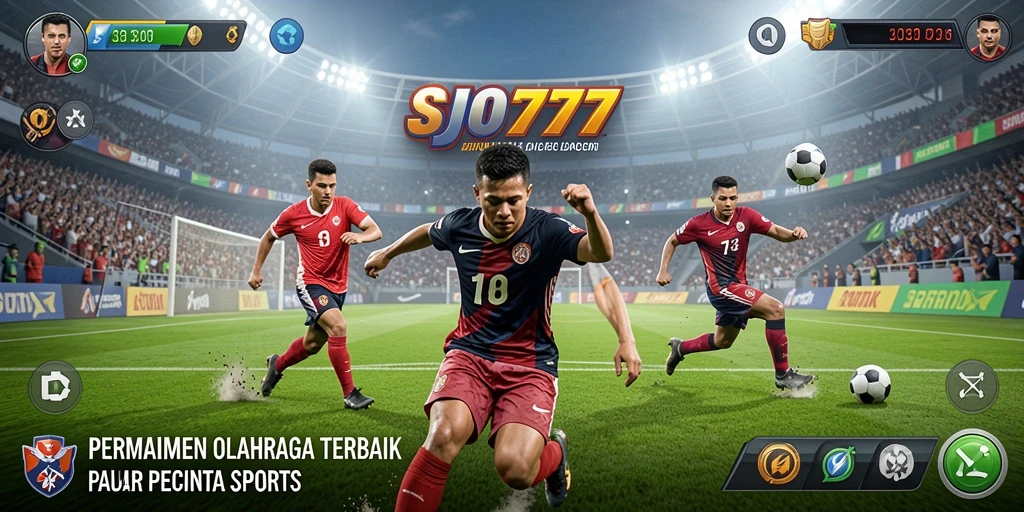 Tampilan menarik dari gameplay SJO777 dengan aksi olahraga yang seru.