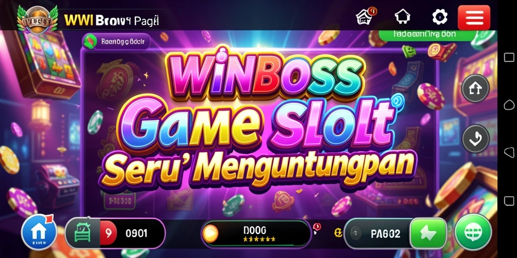 Tampilan slot WINBOSS yang menarik dan mengesankan.